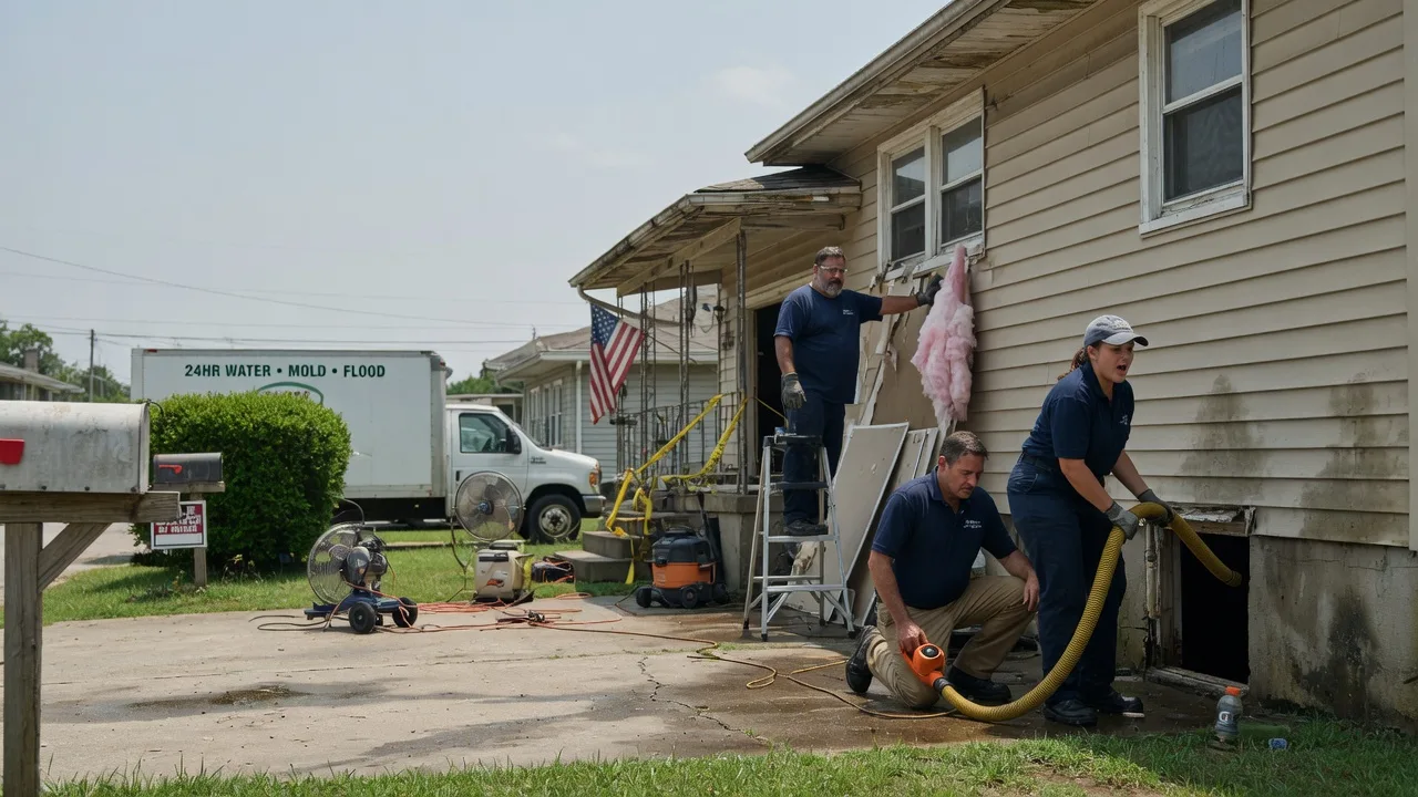 Water Damage Repair in Parksville, SC near me